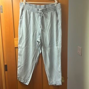 GAP chambray ankle pants